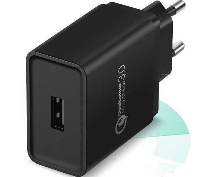 Quick Charger QC 3.0 Universal Charger - Color Black