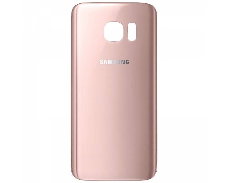 Tapa Trasera Compatible para Samsung Galaxy S7 Edge G935F Rosa