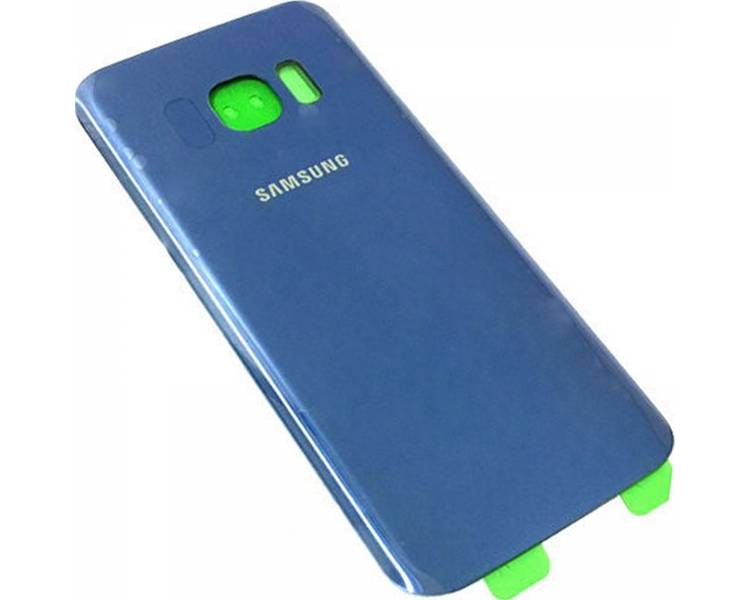 Tapa Trasera Compatible para Samsung Galaxy S7 Edge G935F Azul