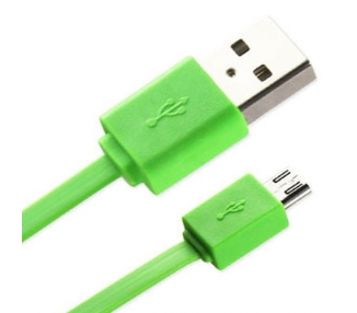 Câble micro USB - Couleur verte ARREGLATELO - 1