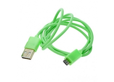 Cable micro usb color Verde para Samsung Sony Nokia HTC LG Blackberry Huawei ARREGLATELO - 3