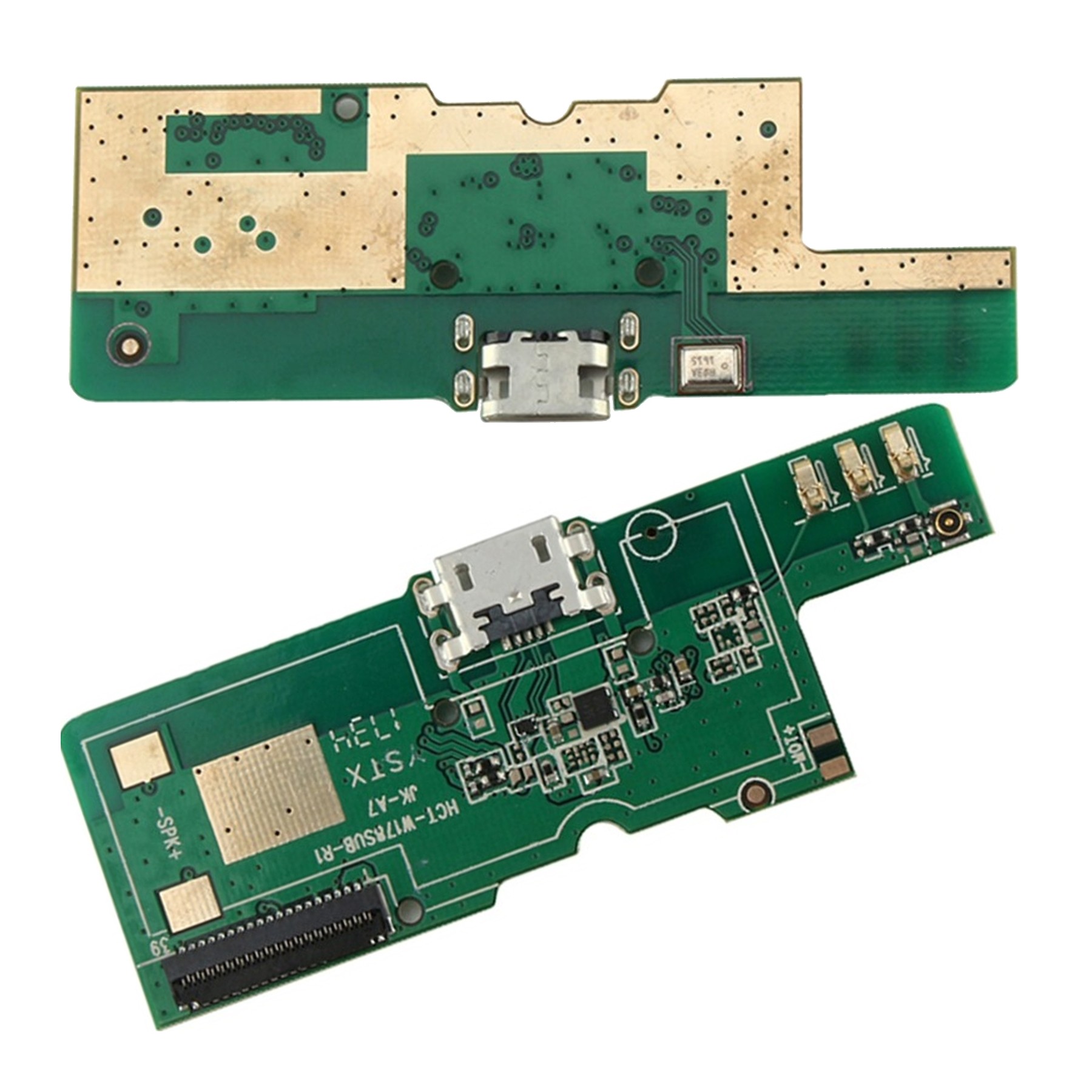 Placa Con Microfono Y Puerto Carga Usb Para Blackview A7 - A7 Pro Original