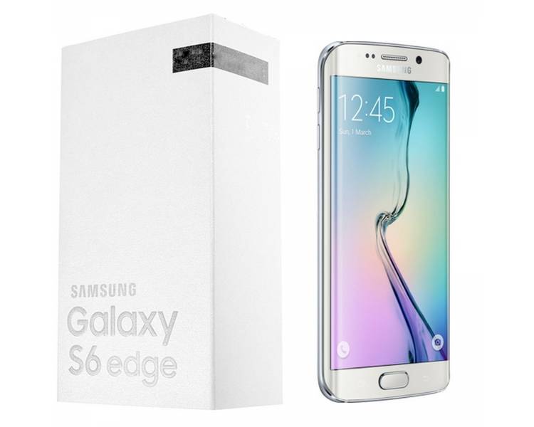 Samsung Galaxy S6 Edge 32GB, Blanco,  Reacondicionado, Grado A+