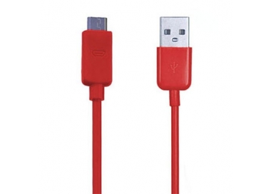 Cable micro usb color Rojo para Samsung Sony Nokia HTC LG Blackberry Huawei ARREGLATELO - 3