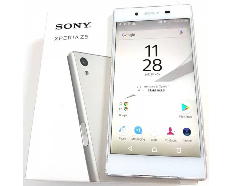 Sony Xperia Z5 32GB, Blanco,  Reacondicionado, Grado A+