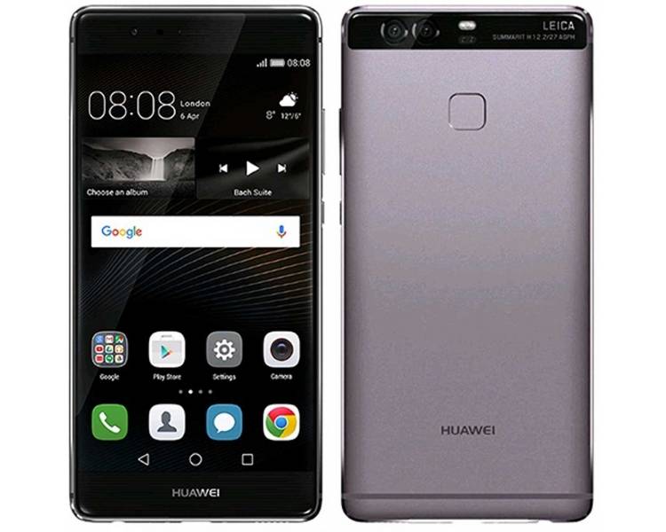 Huawei P9 32GB, Gris,  Reacondicionado, Grado A+