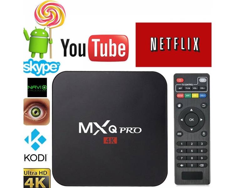 Android 6.0 TV Box MXQ PRO 4K S905X Quad Core
