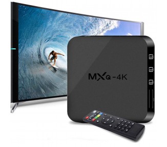 Android Smart Tv Box Mxq Pro 4K S905X Quad Core Caja Multimedia Wifi 4K Netflix