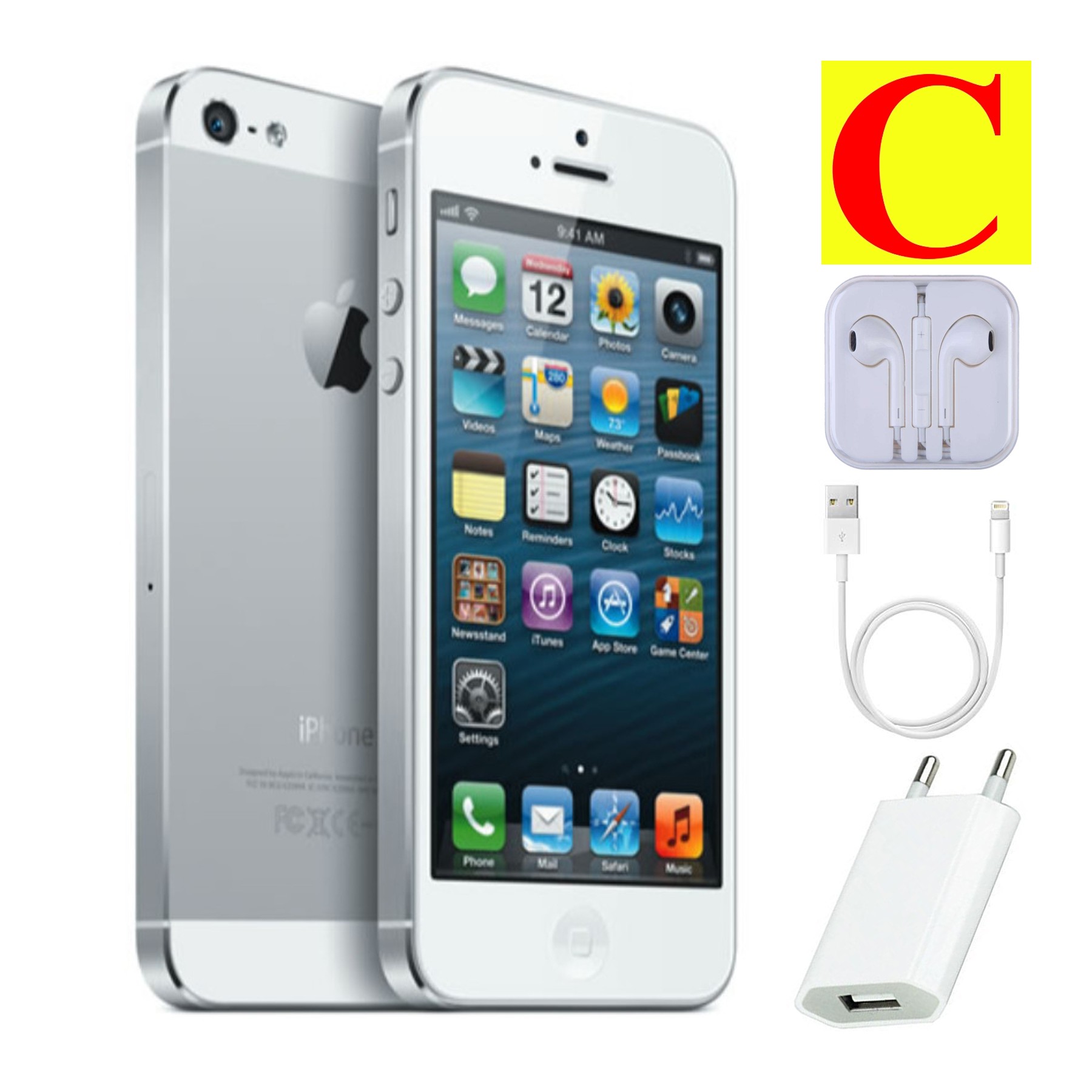 Apple iPhone 5C | White | 16GB | Refurbished | Grade C