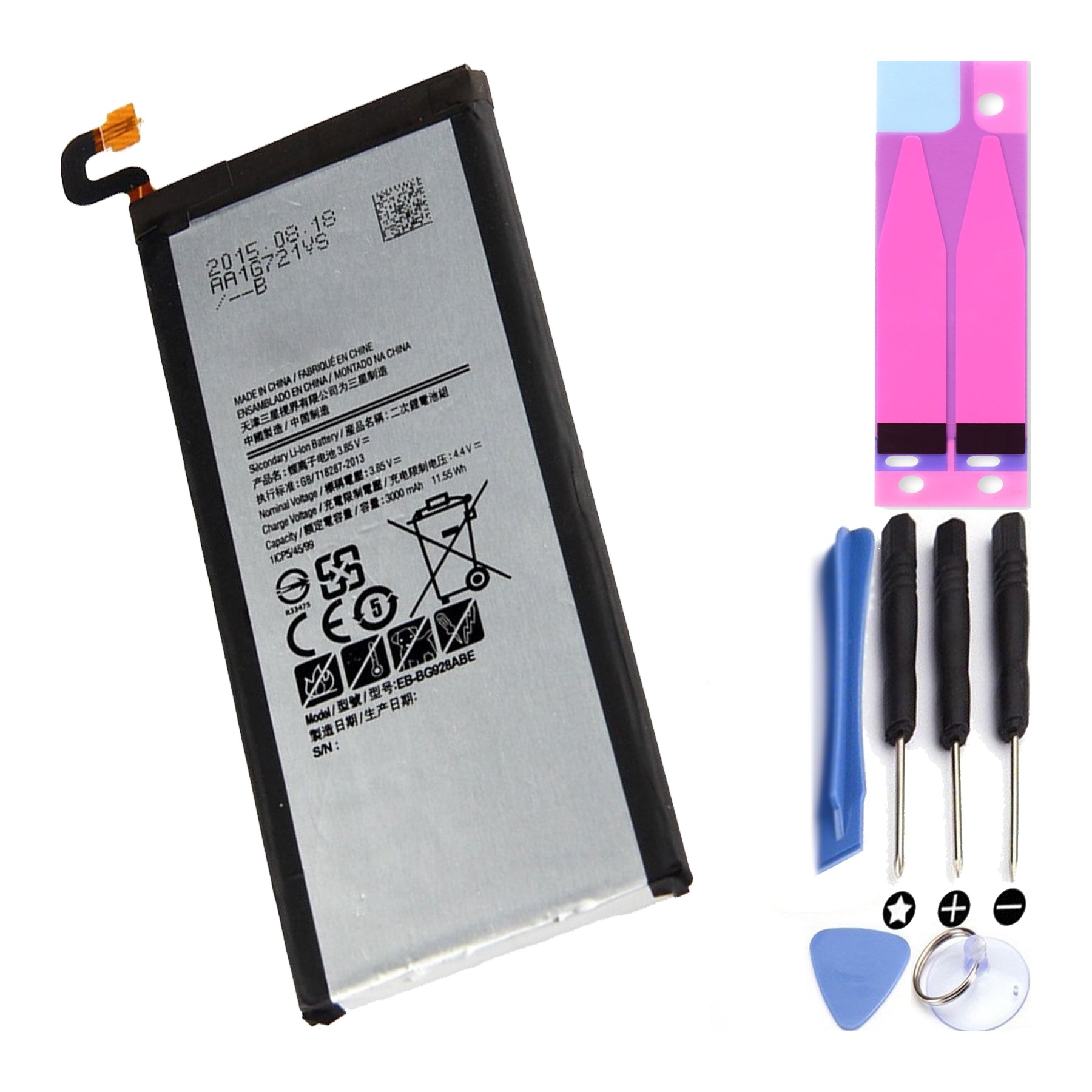 Bateria Compatible Para Samsung Galaxy S6 Edge Plus Eb-Bg928Abe