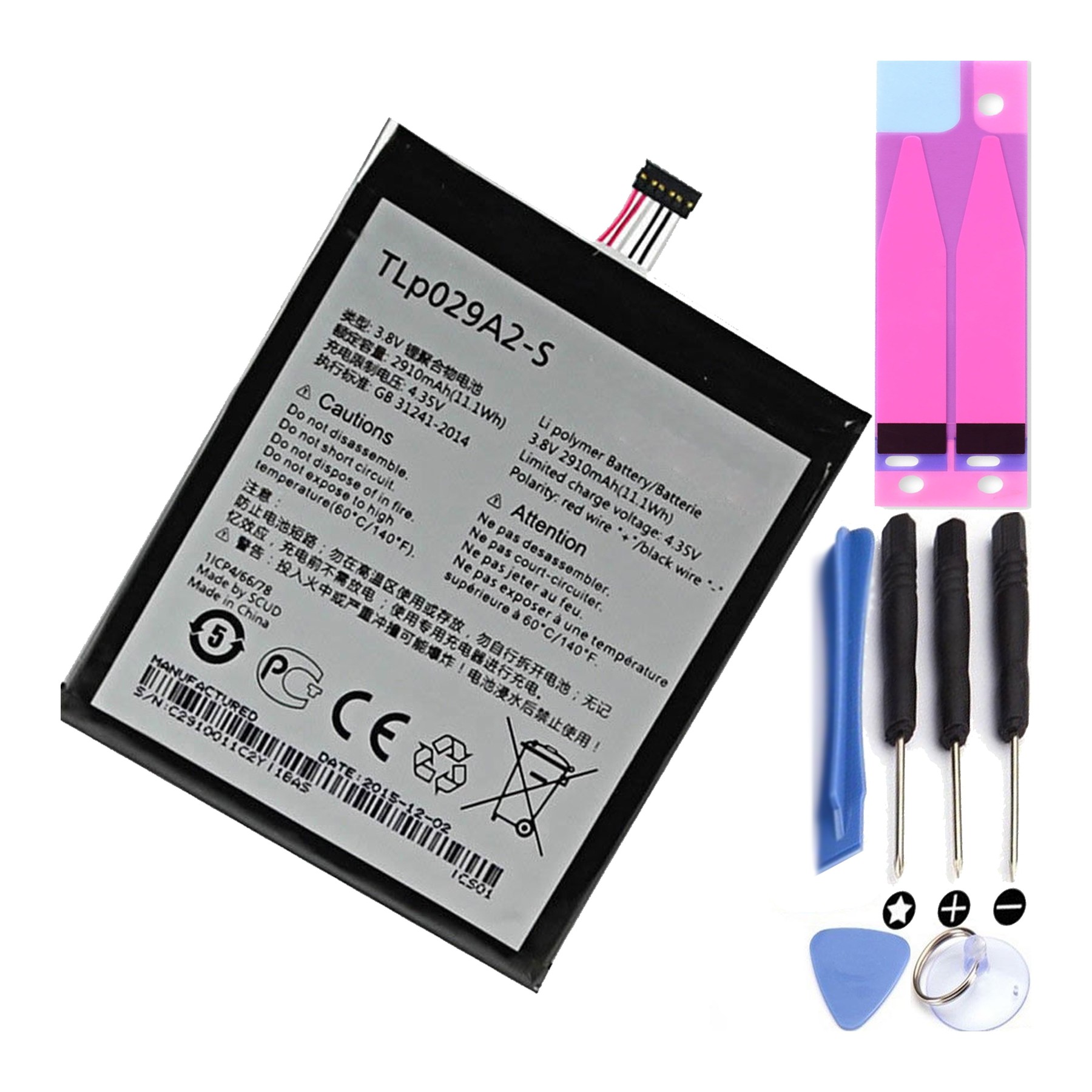 Bateria Tlp029A2-S Original Para Alcatel Idol 3 Ot-6045 6045Y 6045I 6045K