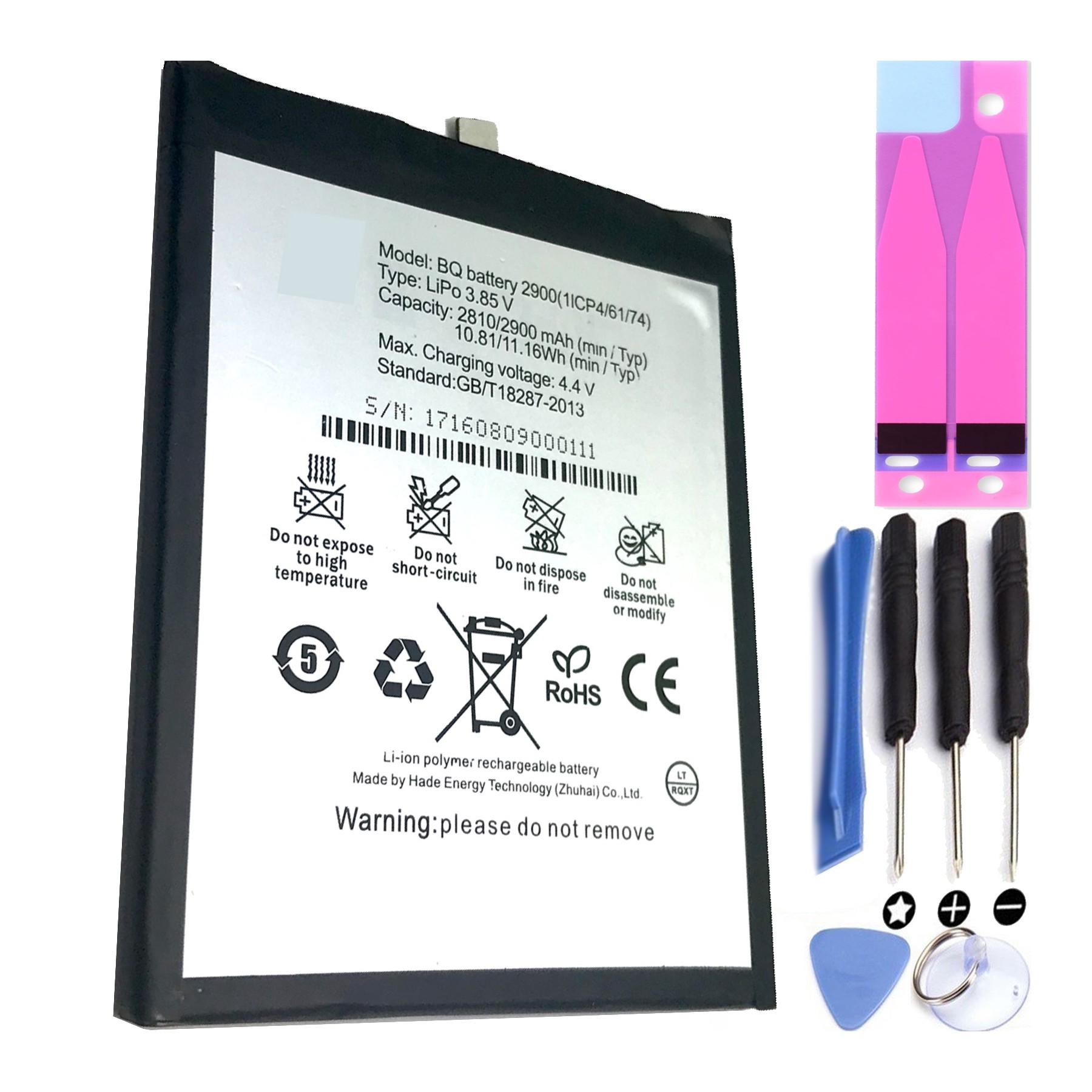 Bateria Para Bq X5 - Reemplazo - Capacidad Original