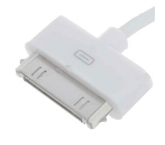 Cable usb carga cargador datos sync BLANCO para iPhone Ipod Ipad 3 3G 3GS 4 4S ARREGLATELO - 5