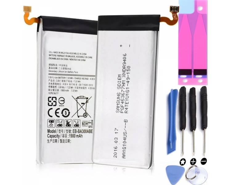 Battery For Samsung Galaxy A3 A300 , Part Number: EB-BA300ABE