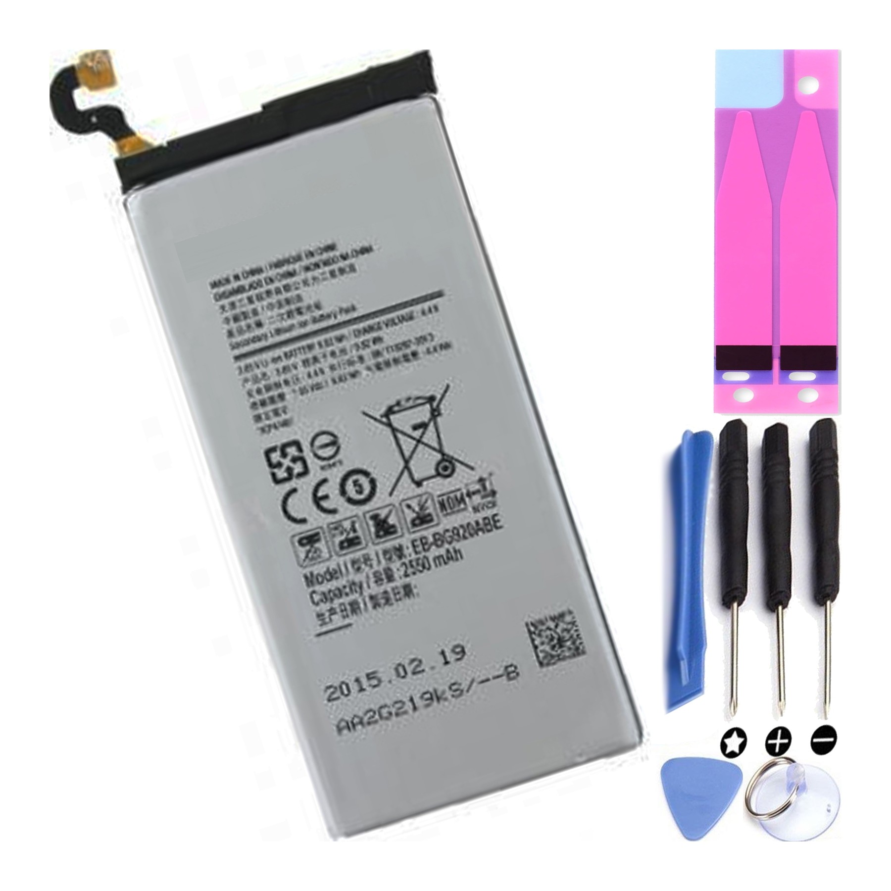 Bateria Compatible Para Samsung Galaxy S6 G920 Eb-Bg920Abe - Capacidad Original