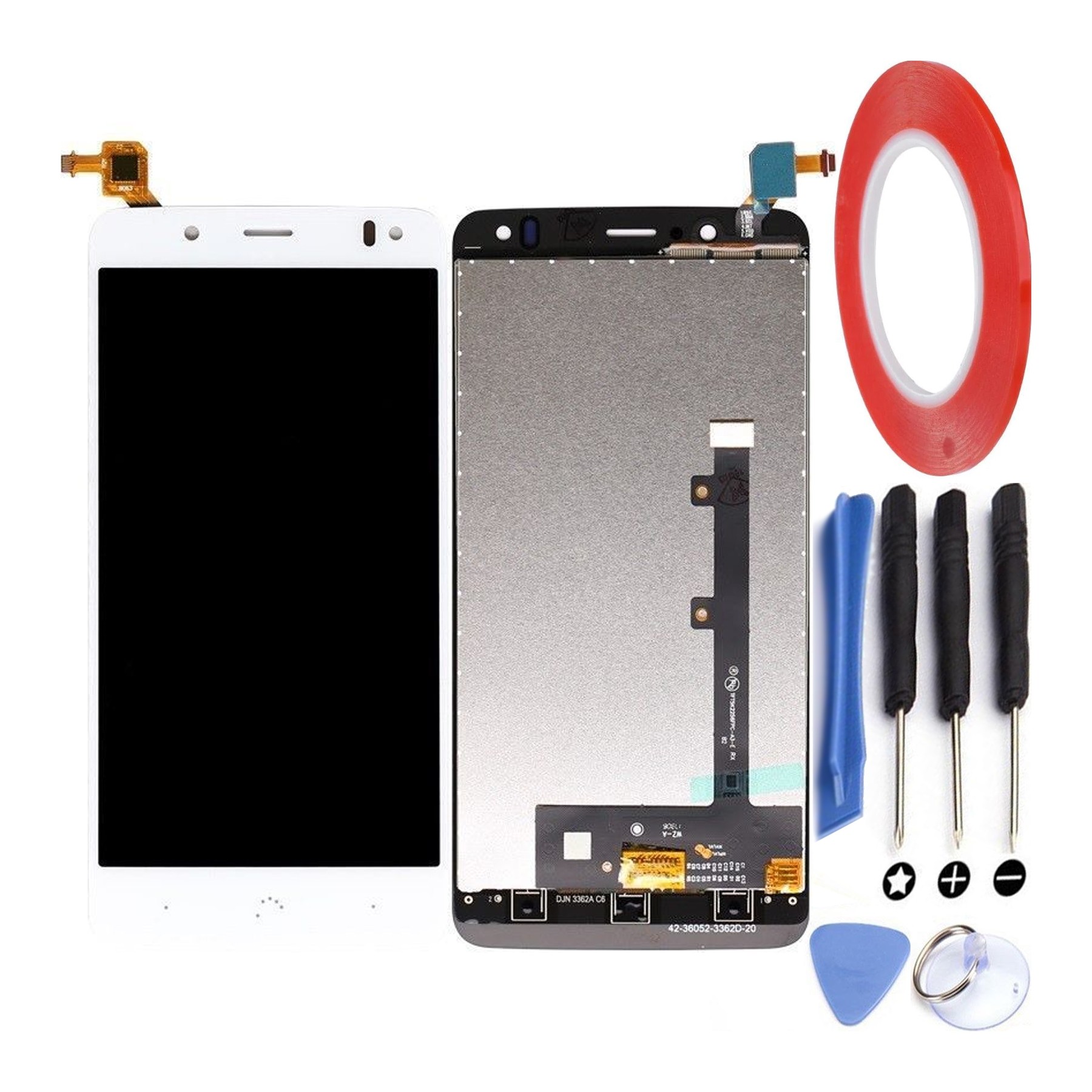 Kit Reparación Pantalla para Bq Aquaris V Blanca