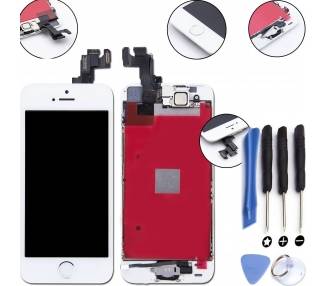 Kit Reparación Pantalla para iPhone SE 2016 Con Camara & Componentes Blanca