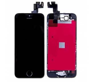 Kit Reparación Pantalla Para iPhone SE 2016 Con Componentes & Boton Inicio Negra