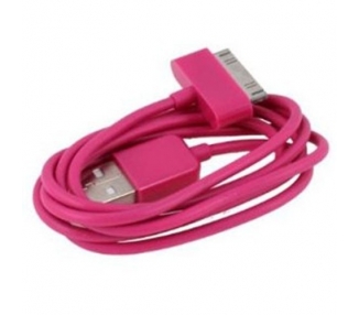 iPhone 4/4S Cable - Fuxia Color