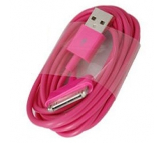 Câble iPhone 4 / 4S - Fuxia Color ARREGLATELO - 5