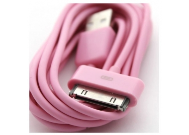 Câble iPhone 4 / 4S - Couleur rose ARREGLATELO - 5