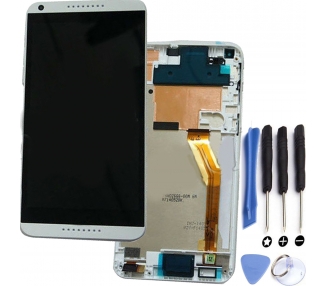 Display For HTC 816, Color White, With Frame HTC - 1