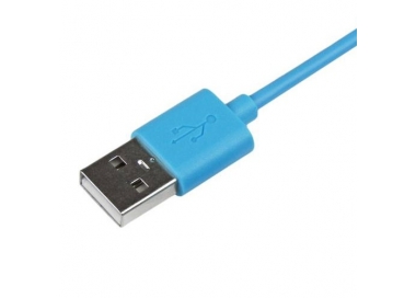 Cable usb carga cargador datos Color Azul para iPhone Ipod Ipad 3 3G 3GS 4 4S ARREGLATELO - 2