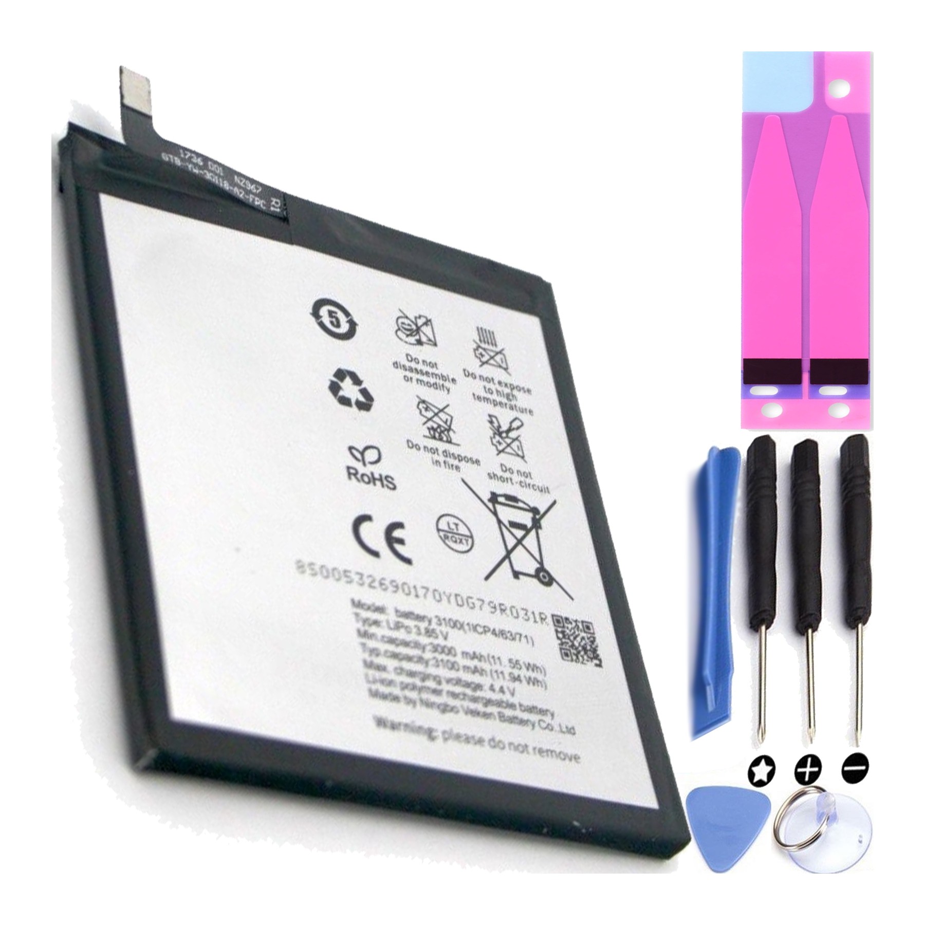 Batería Para Bq Aquaris U2, U2 Lite, V, Vs