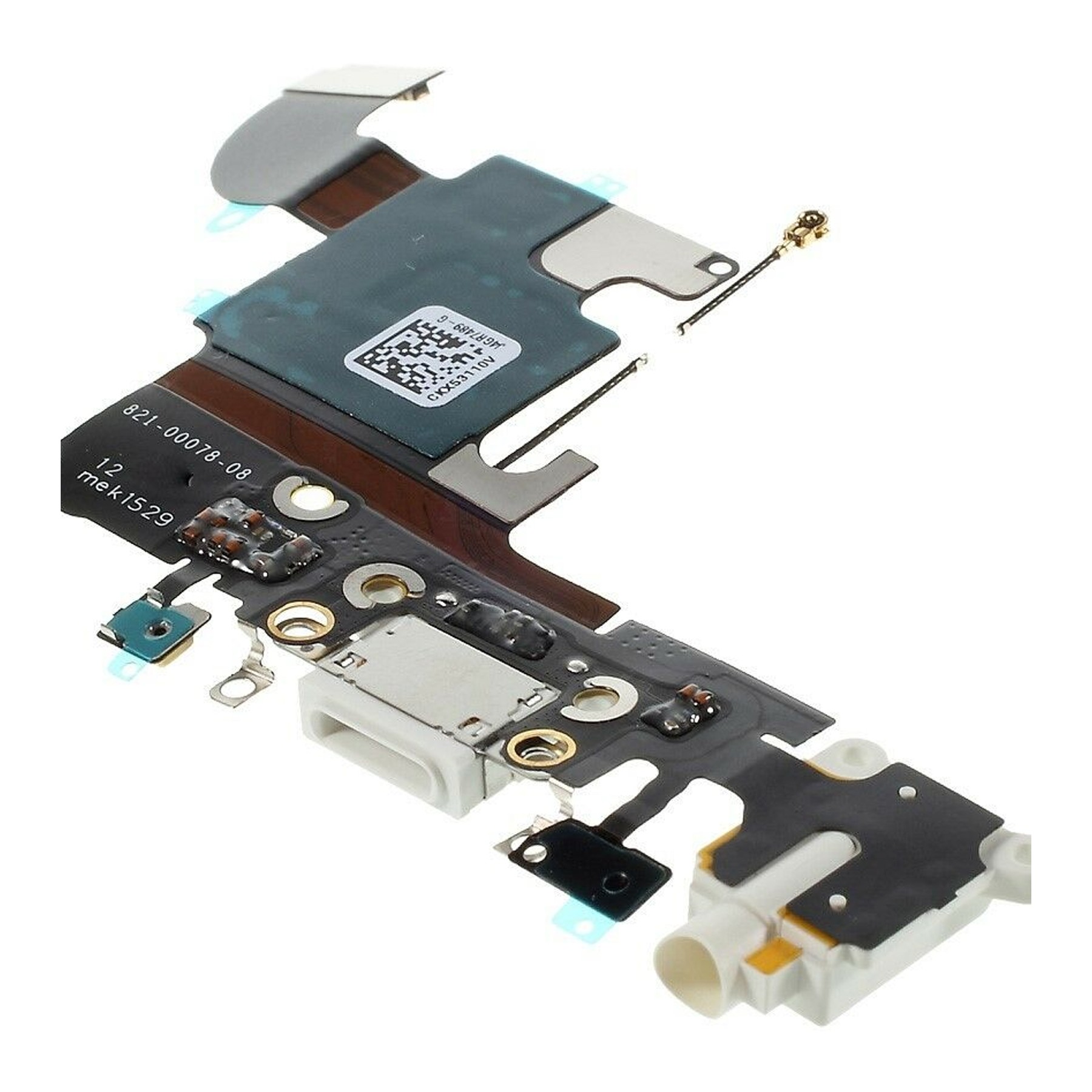 Flex Carga Microfono Para iPhone 6S Blanco Blanca