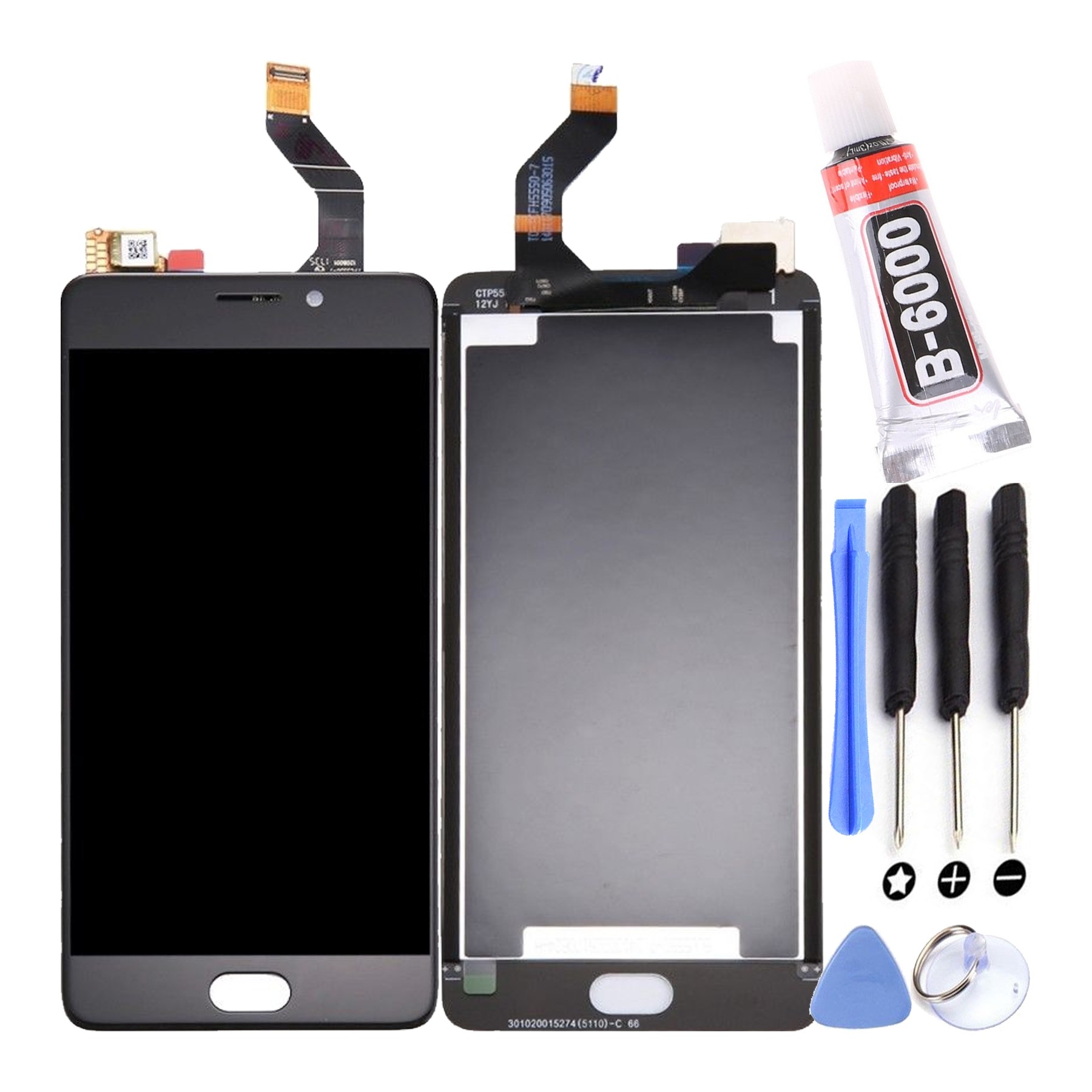 Kit Reparación Pantalla para Meizu M6 Note - Note 6 - Negra