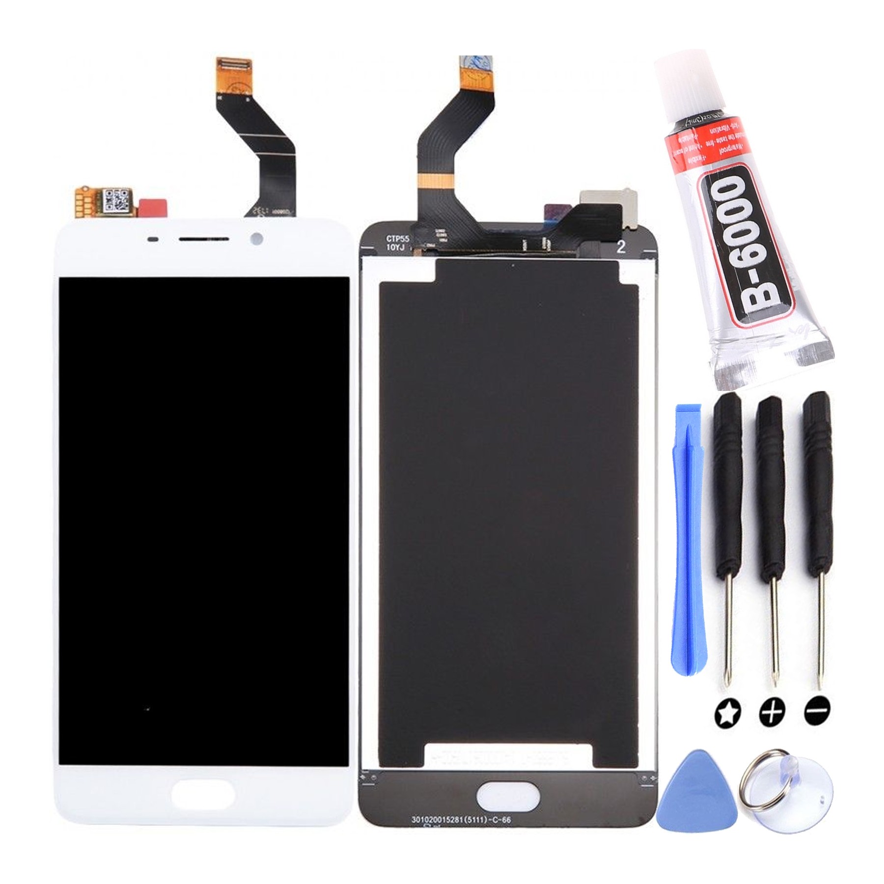 Kit Reparación Pantalla para Meizu M6 Note, Note 6, Blanca