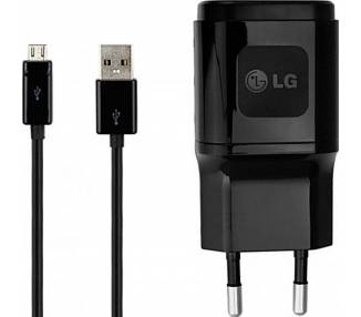 LG MCS-04ED / MCS-04ER Charger + Micro USB Cable - Color Black LG - 1