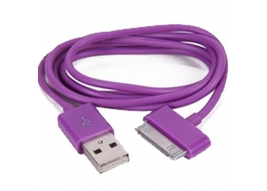 Câble iPhone 4 / 4S - Couleur violette ARREGLATELO - 1