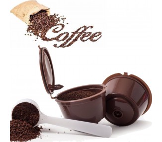 Capsulas Recargables Reutilizables Rellenables Para Cafeteras Dolce Gusto