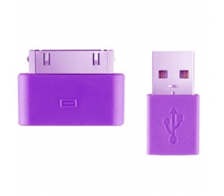Câble iPhone 4 / 4S - Couleur violette ARREGLATELO - 4