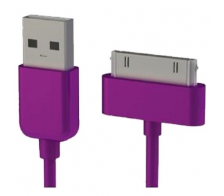 Câble iPhone 4 / 4S - Couleur violette ARREGLATELO - 7