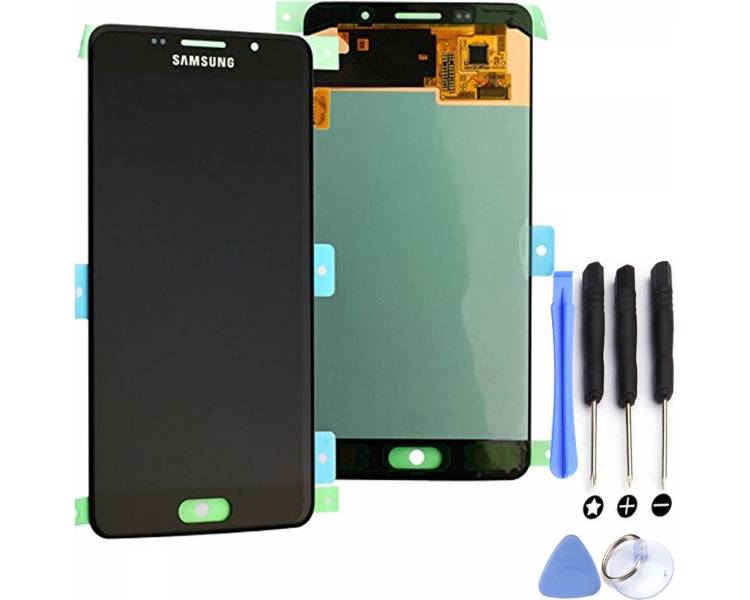 Kit Reparación Pantalla Original Para Samsung Galaxy A5 2016 A510F Ds Negra