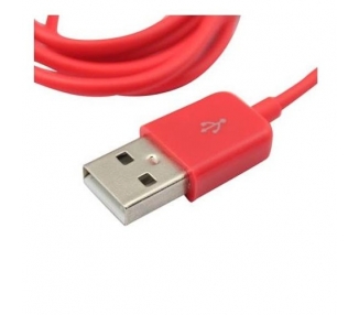 Cable usb carga cargador datos Color Rojo para iPhone Ipod Ipad 3 3G 3GS 4 4S ARREGLATELO - 3