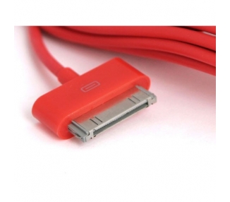 Câble iPhone 4 / 4S - Couleur rouge ARREGLATELO - 4