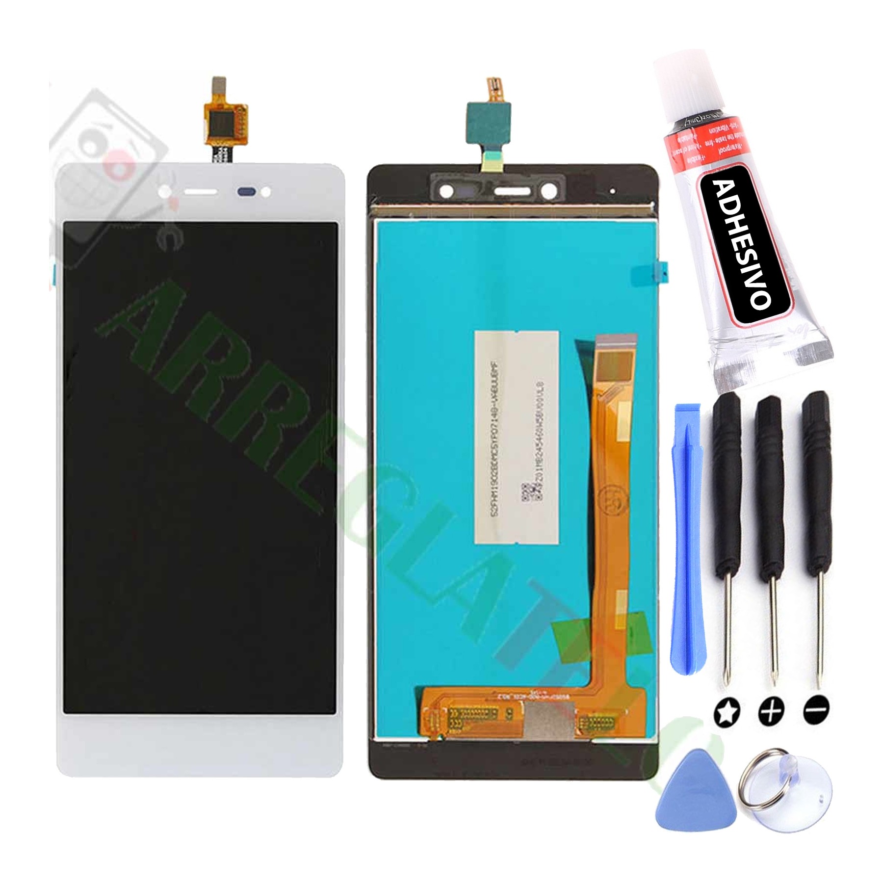 Kit Reparación Pantalla para Wiko Fever 4G Blanca