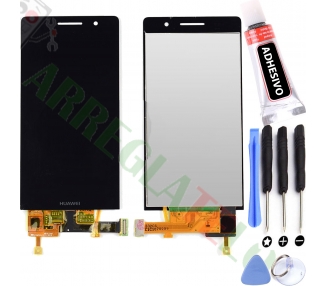 Display For Huawei Ascend P6, Color Black ARREGLATELO - 1