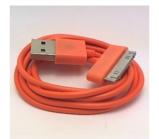 iPhone 4/4S Cable - Orange Color