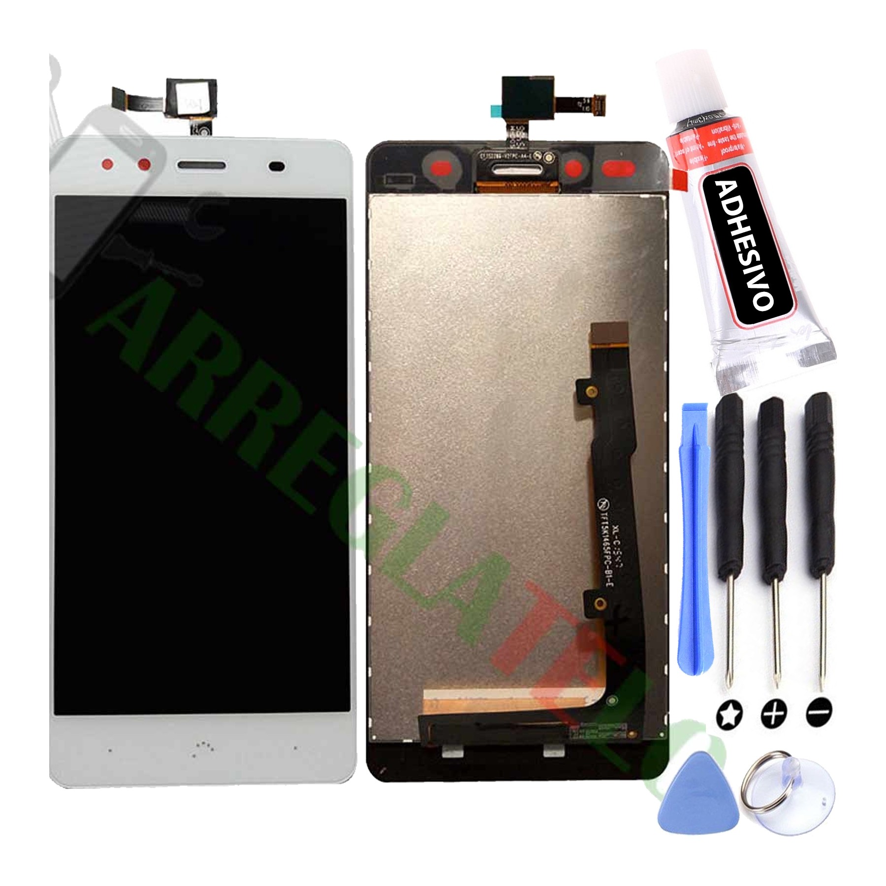 Kit Reparación Pantalla para Bq Aquaris X5 TFT5K1465Fpc-B1-E Blanca