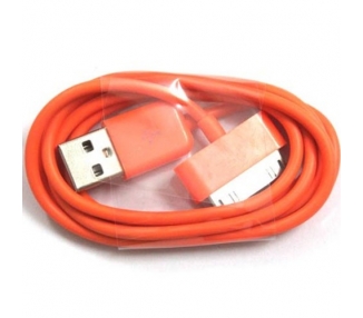 iPhone 4/4S Cable - Orange Color