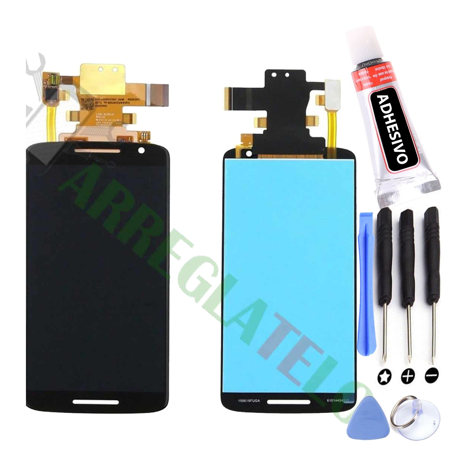 Kit Reparación Pantalla para Motorola Moto X Play Xt1562 Negra