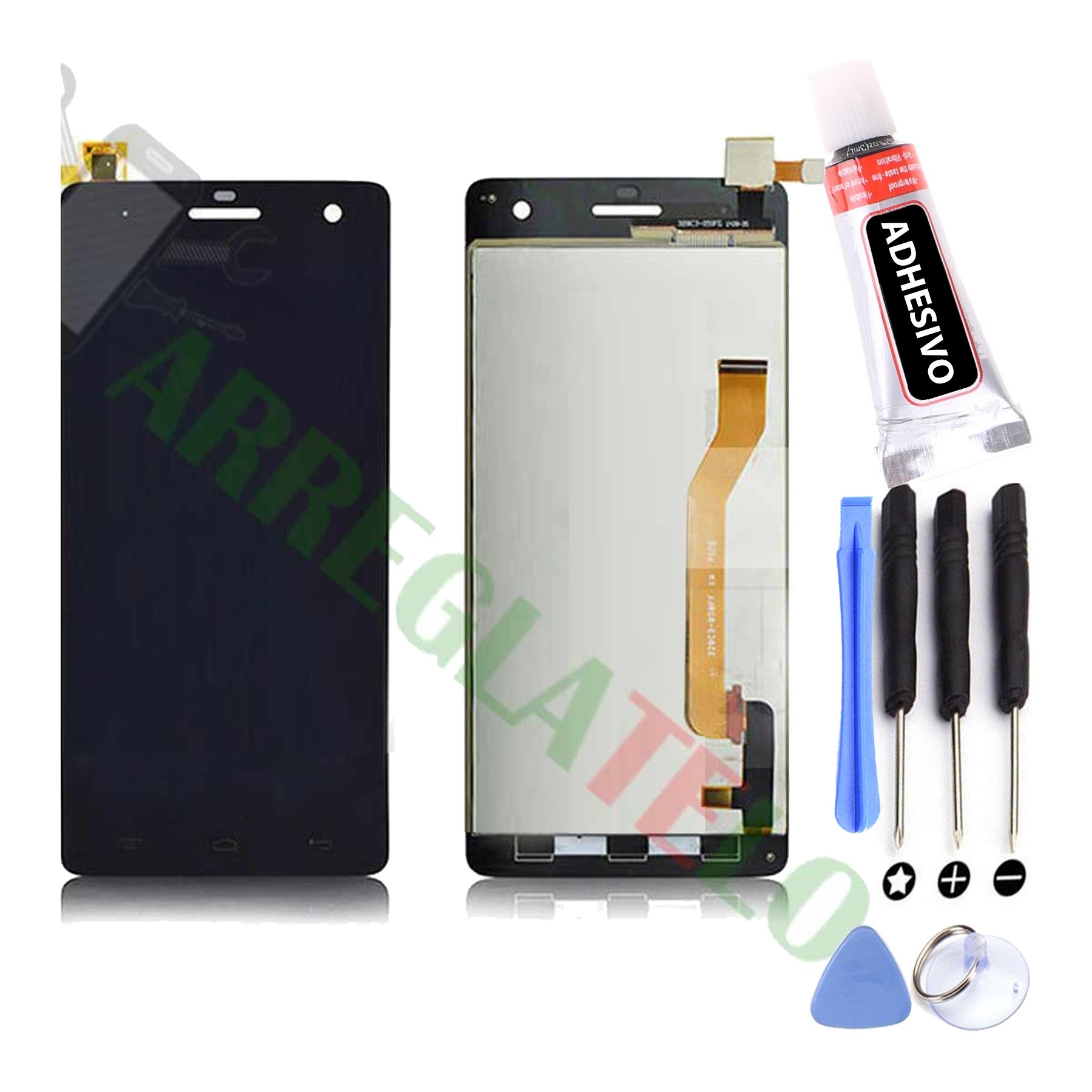 Kit Reparación Pantalla para Wiko Highway 4G Negra