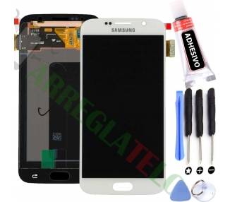Display For Samsung Galaxy S6, Color White, OLED ARREGLATELO - 1
