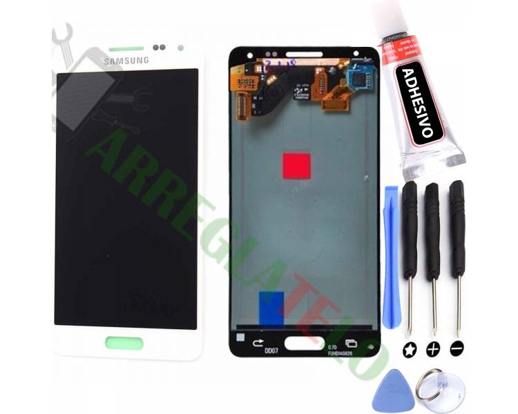 Display For Samsung Galaxy Alpha, Color White, OLED
