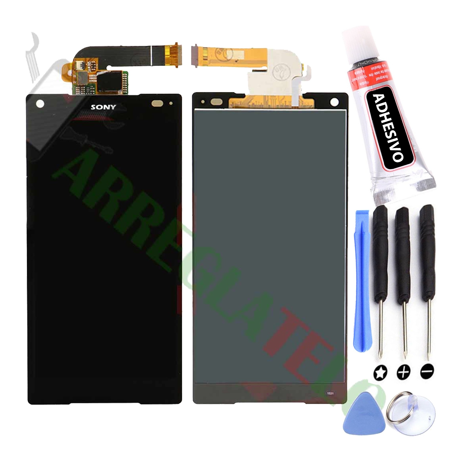 Kit Reparación Pantalla para Sony Xperia Z5 Compact Mini E5823 E5803 Negra