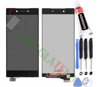 Plein écran pour Sony Xperia Z5 E6603 E6633 E6653 Noir Noir ARREGLATELO - 1